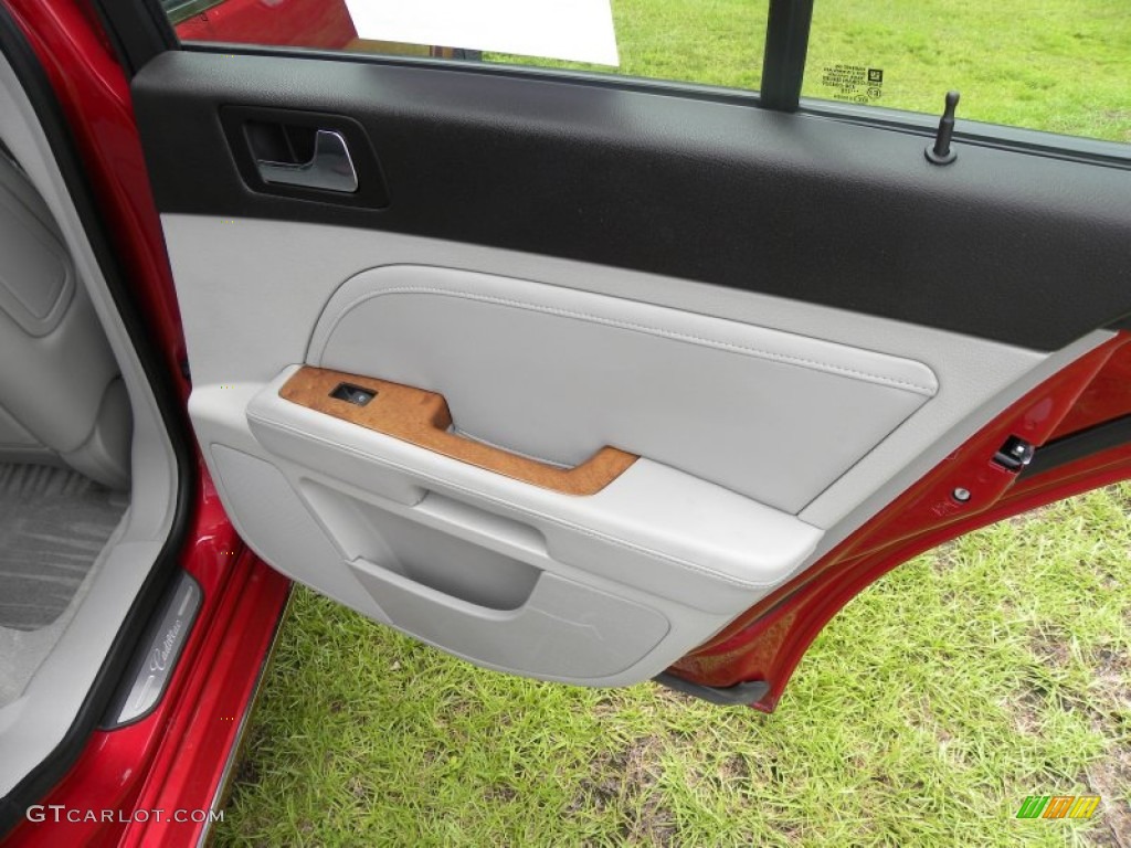 2010 Cadillac STS V8 Light Gray Door Panel Photo #52856802