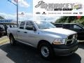 2011 Bright Silver Metallic Dodge Ram 1500 ST Quad Cab 4x4  photo #1