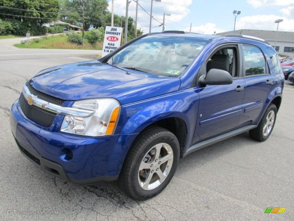 2007 Equinox LS - Laser Blue Metallic / Dark Gray photo #6