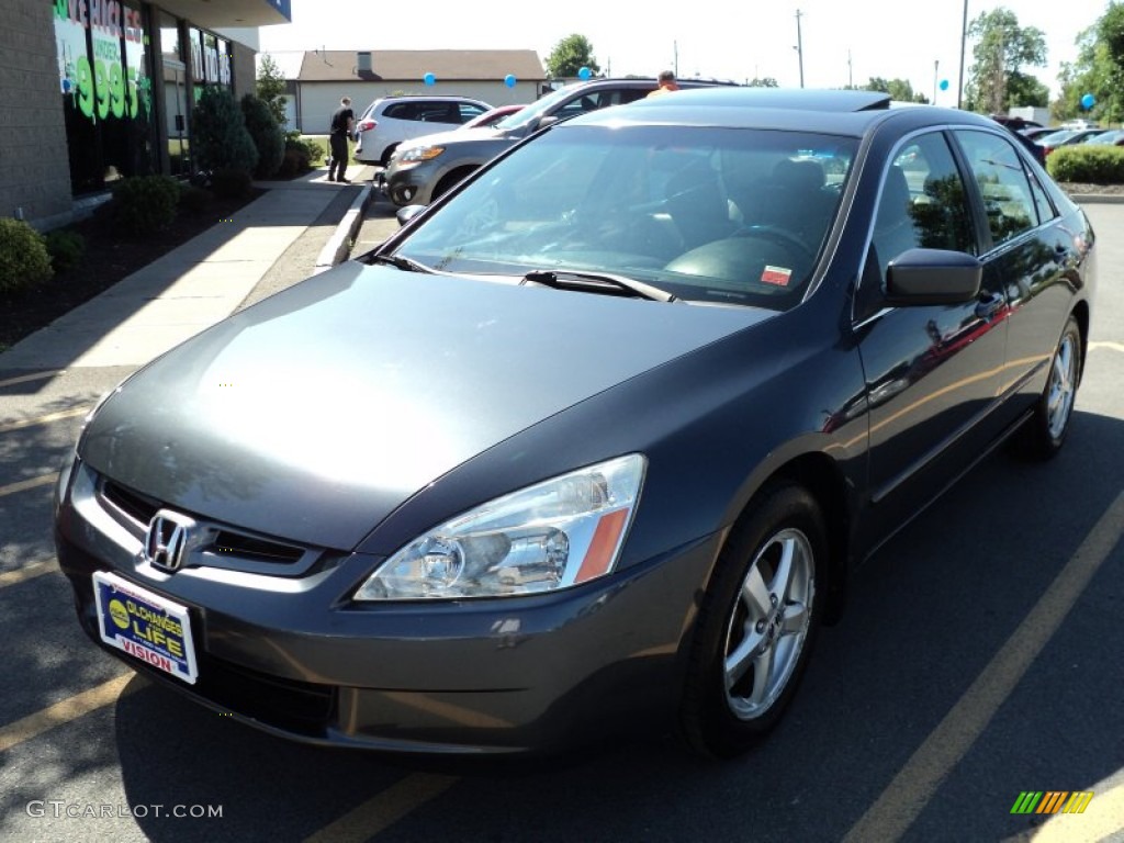 2004 Accord EX-L Sedan - Graphite Pearl / Gray photo #1