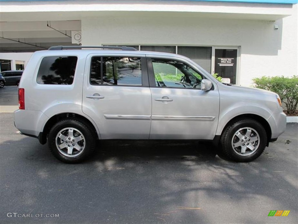 Alabaster Silver Metallic 2011 Honda Pilot Touring Exterior Photo #52857576