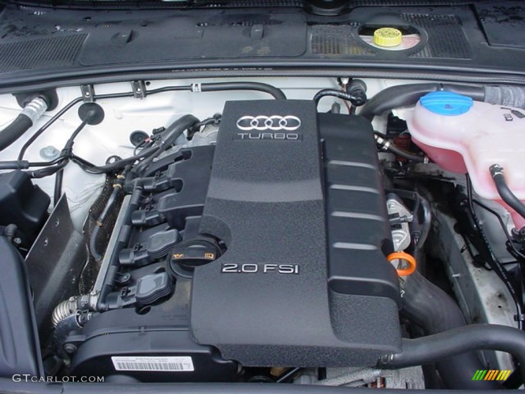 2009 Audi A4 2.0T quattro Cabriolet 2.0 Liter FSI Turbocharged DOHC 16-Valve VVT 4 Cylinder Engine Photo #52858252