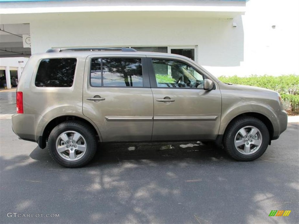 Mocha Metallic 2011 Honda Pilot EX-L Exterior Photo #52858326