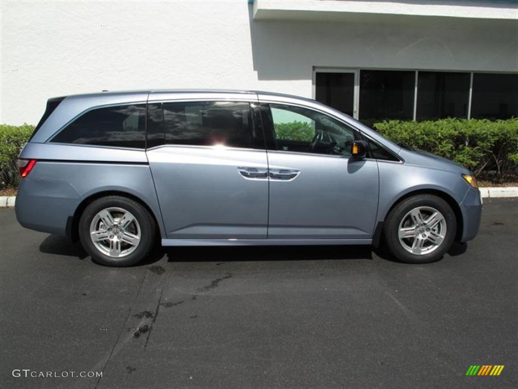 Celestial Blue Metallic 2011 Honda Odyssey Touring Elite Exterior Photo #52858767