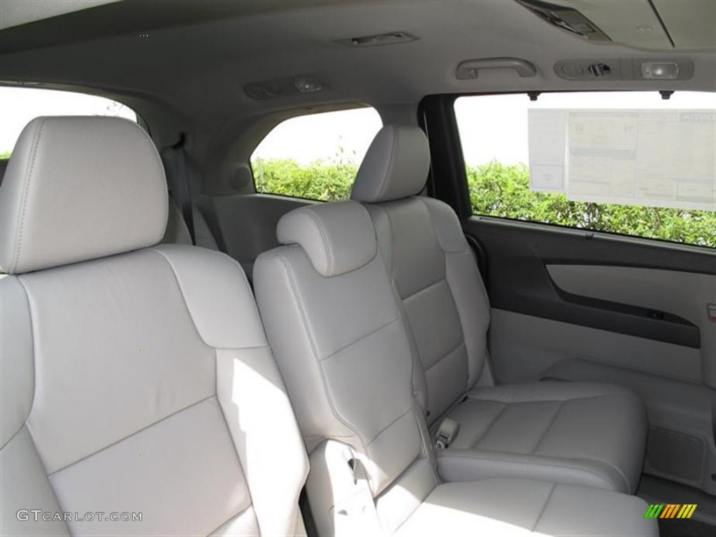Gray Interior 2011 Honda Odyssey Touring Elite Photo #52858872