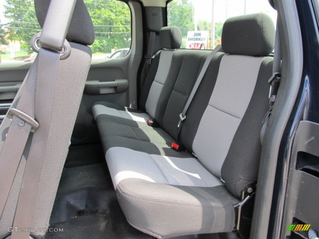 2008 Silverado 1500 Work Truck Extended Cab - Dark Blue Metallic / Dark Titanium photo #9