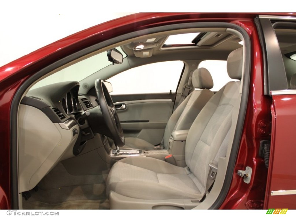 2008 Aura XE - Red Jewel / Gray photo #6
