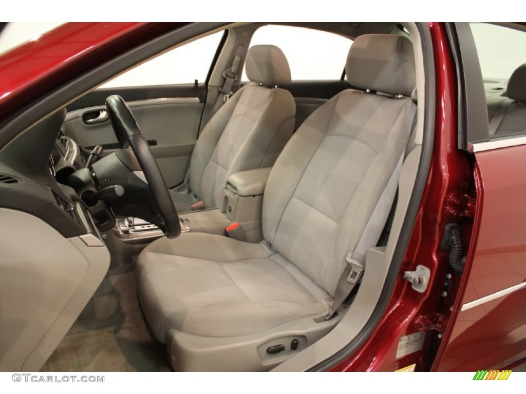 2008 Aura XE - Red Jewel / Gray photo #7