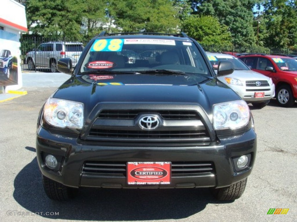 2008 4Runner Limited 4x4 - Shadow Mica / Stone Gray photo #2