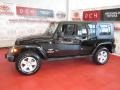 Black - Wrangler Unlimited Sahara 4x4 Photo No. 3