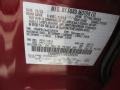 FX: Merlot Metallic 2006 Ford Five Hundred Limited Color Code