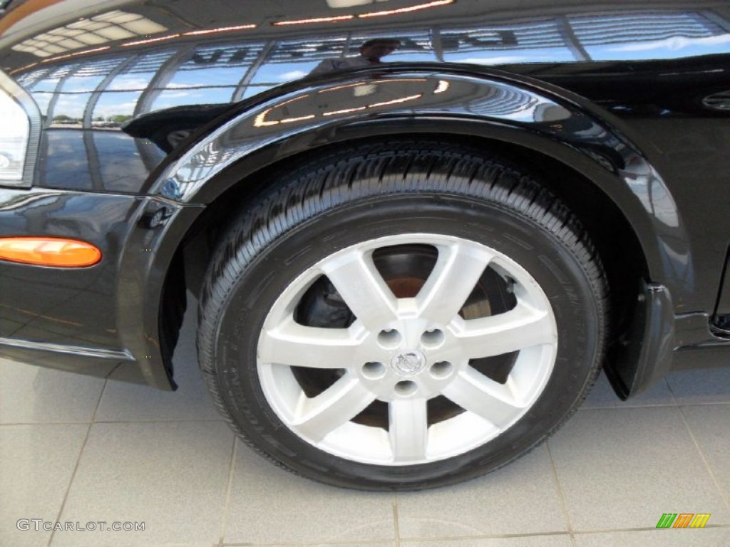 2003 Maxima GLE - Super Black / Black photo #2