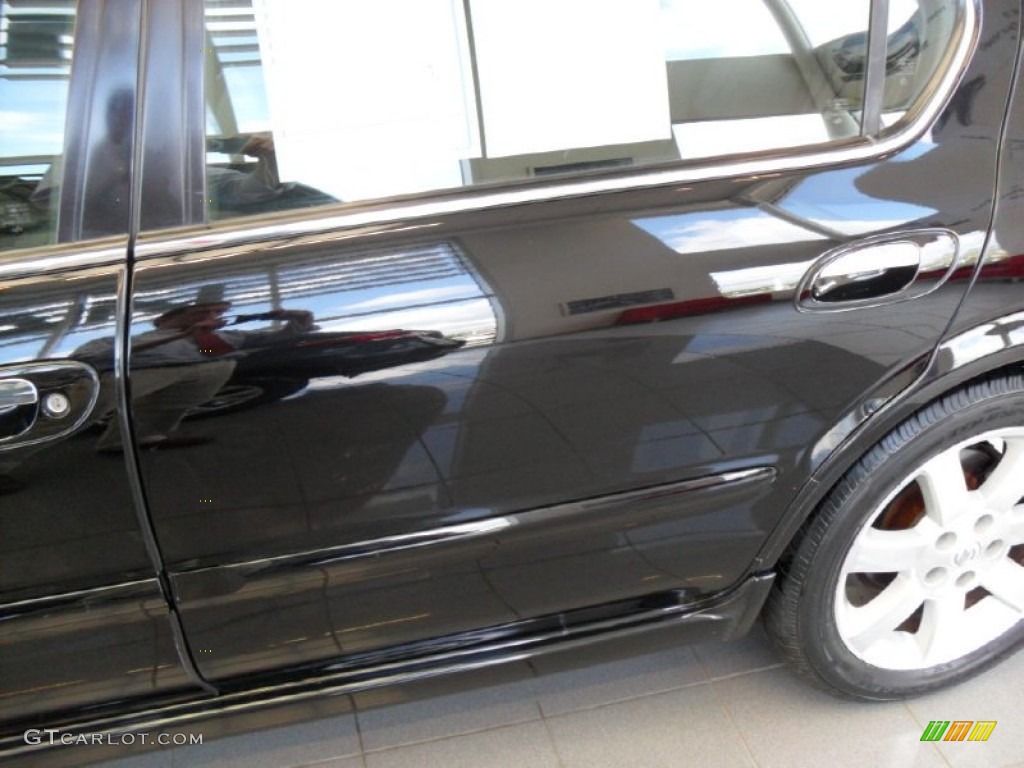 2003 Maxima GLE - Super Black / Black photo #4