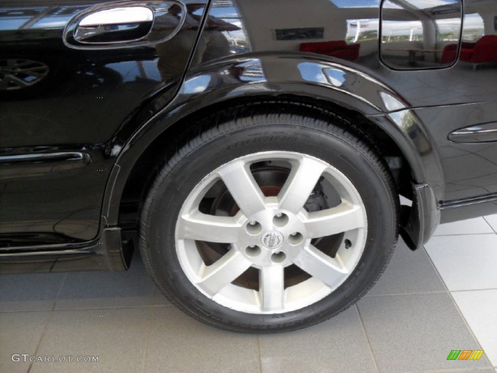 2003 Maxima GLE - Super Black / Black photo #5