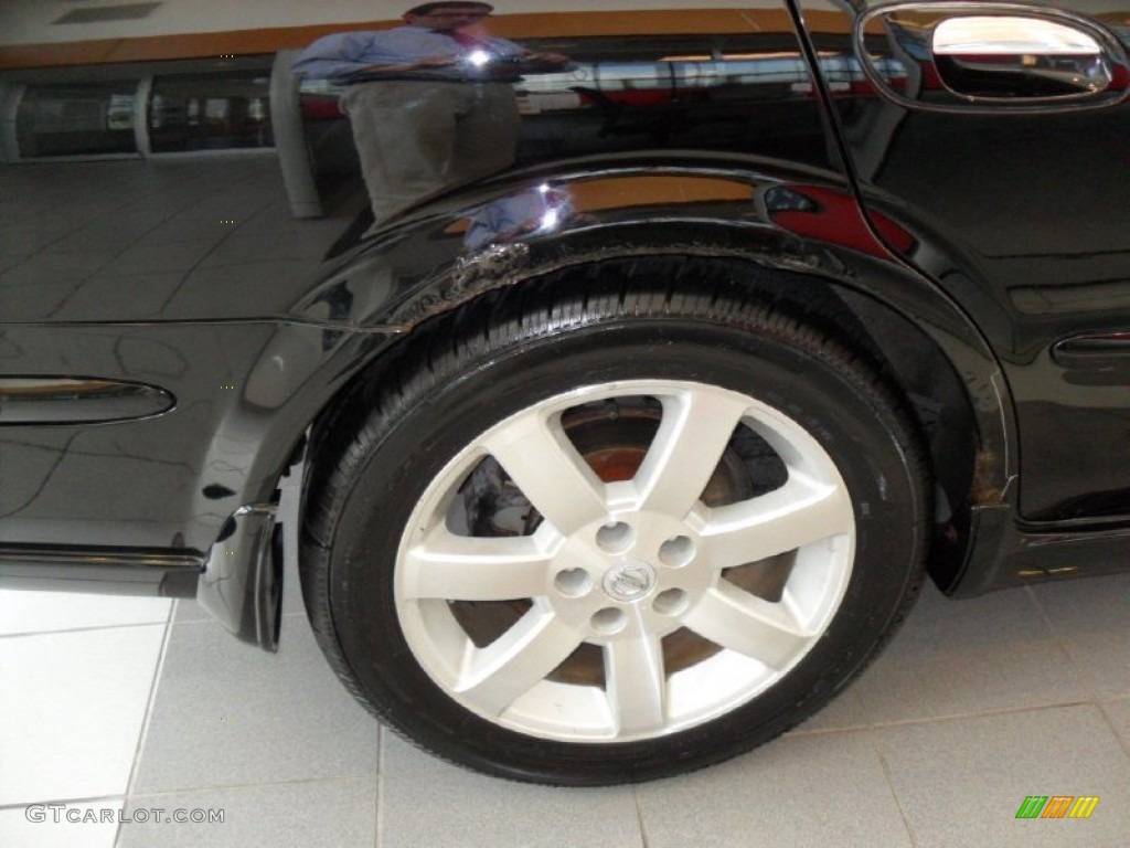 2003 Maxima GLE - Super Black / Black photo #9