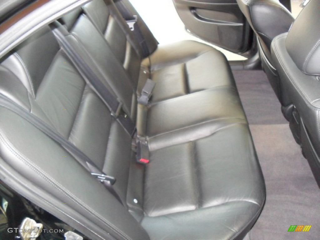 2003 Maxima GLE - Super Black / Black photo #22