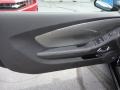 Black 2012 Chevrolet Camaro SS/RS Convertible Door Panel