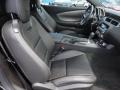 Black 2012 Chevrolet Camaro SS/RS Convertible Interior Color