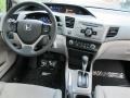 Gray 2012 Honda Civic LX Coupe Dashboard