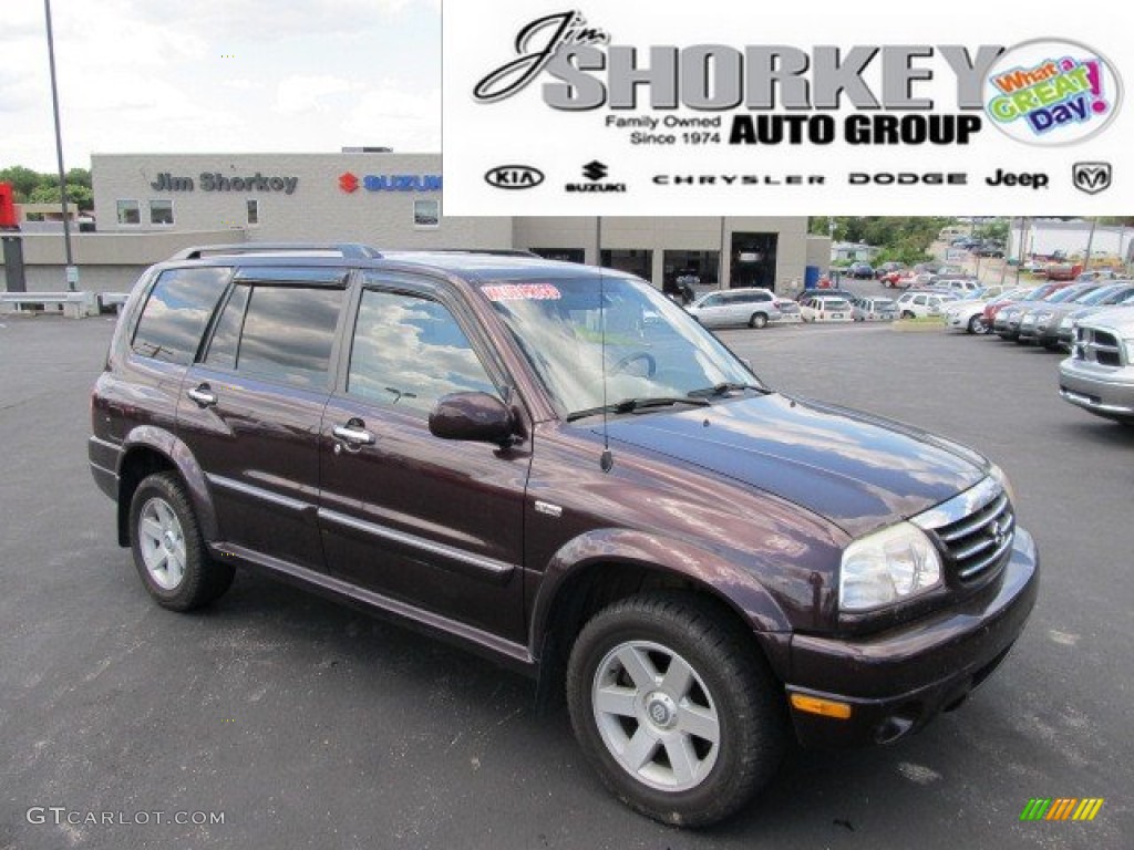 2003 XL7 Touring 4x4 - Burgundy Red Pearl / Beige photo #1