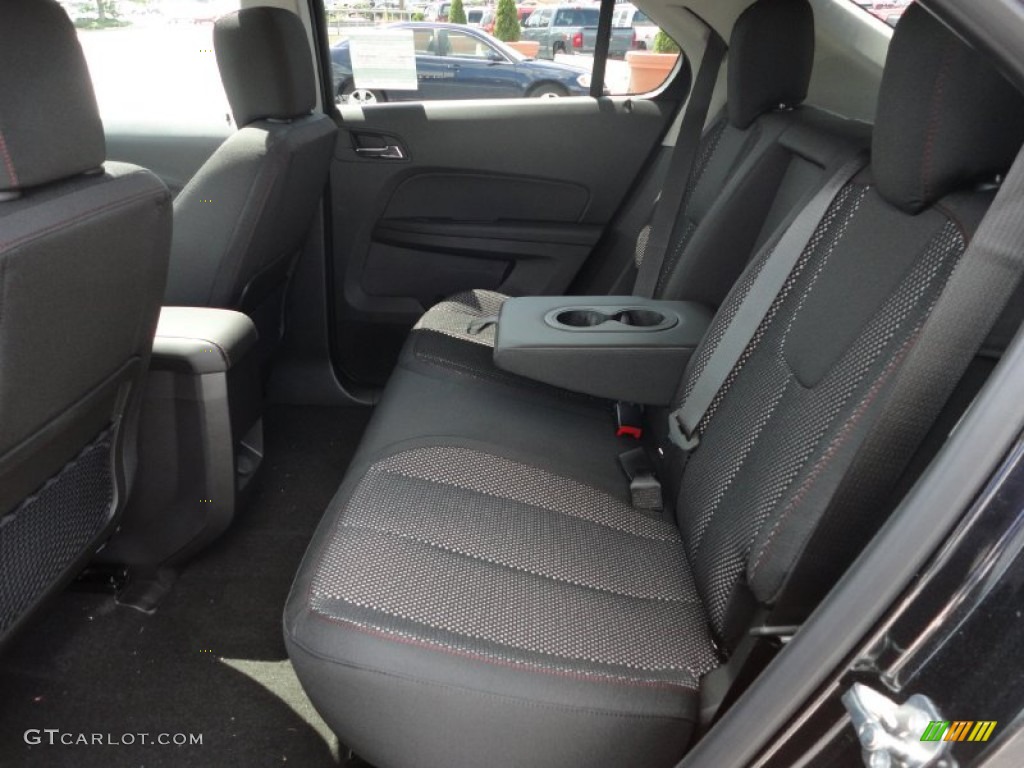 Jet Black Interior 2012 Chevrolet Equinox LT AWD Photo #52861743