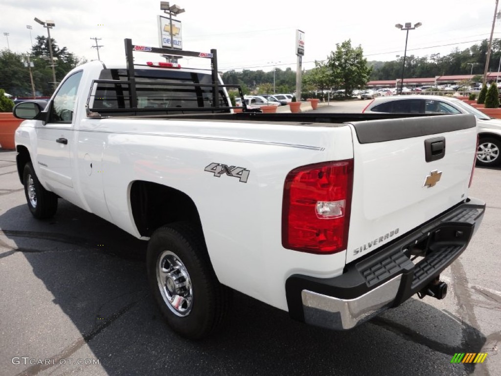 Summit White 2007 Chevrolet Silverado 2500HD LT Regular Cab 4x4 Exterior Photo #52862718