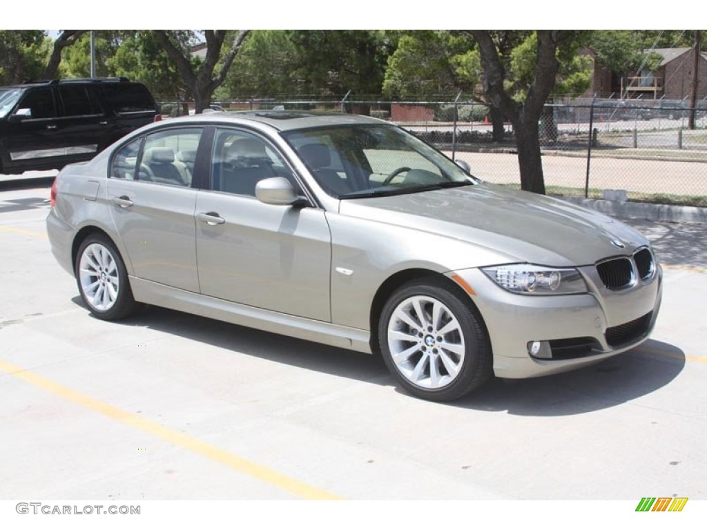 2011 3 Series 328i Sedan - Platinum Bronze Metallic / Beige Dakota Leather photo #3