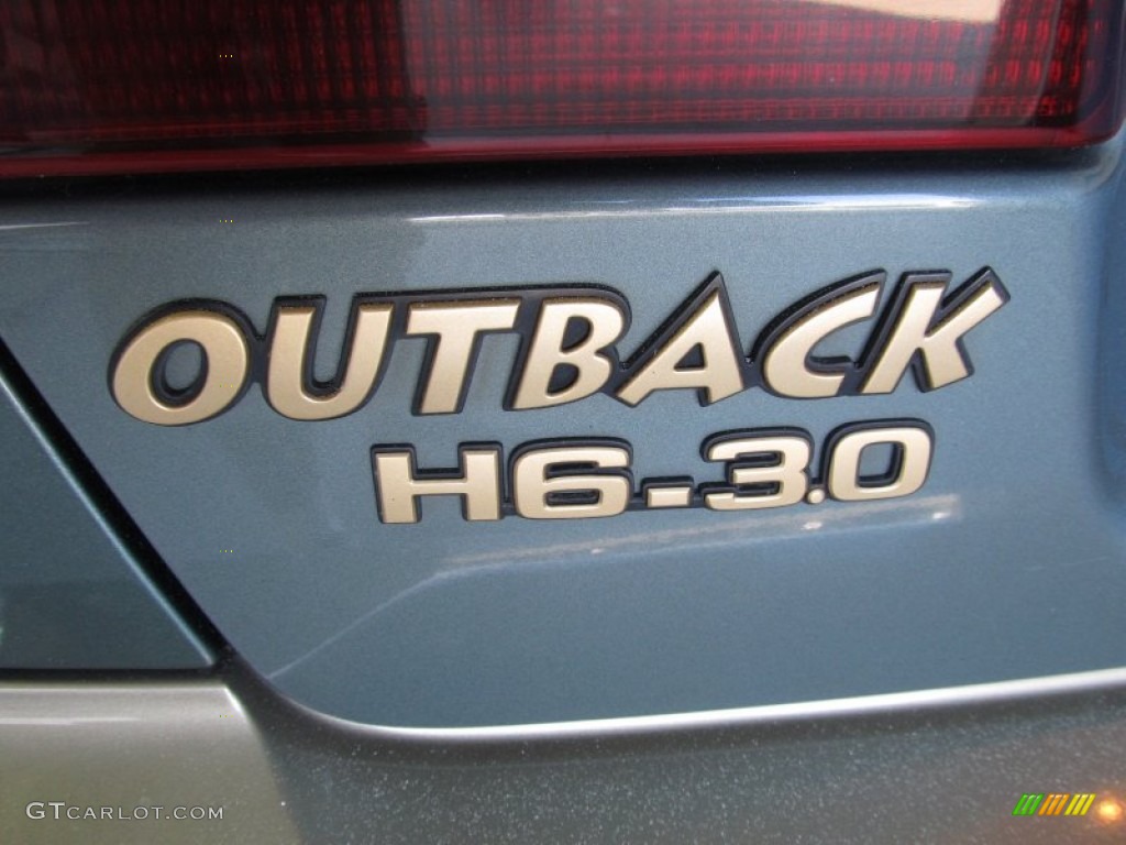 2002 Outback Limited Sedan - Wintergreen Metallic / Beige photo #4