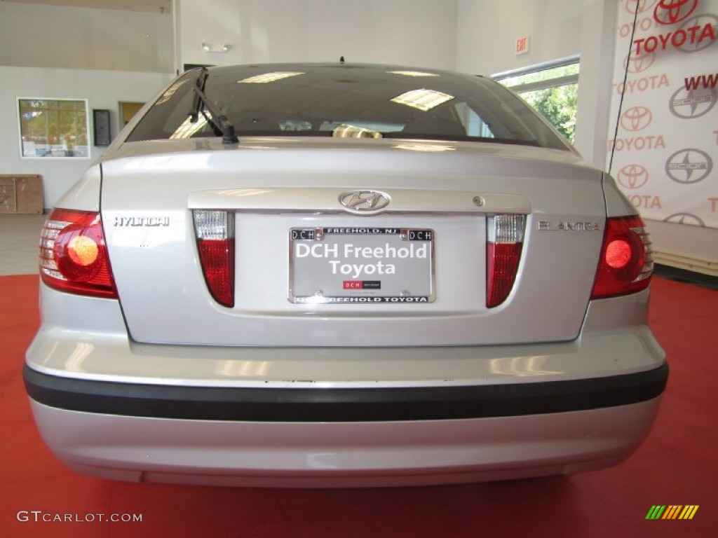 2006 Elantra GLS Hatchback - Sterling Silver / Gray photo #5
