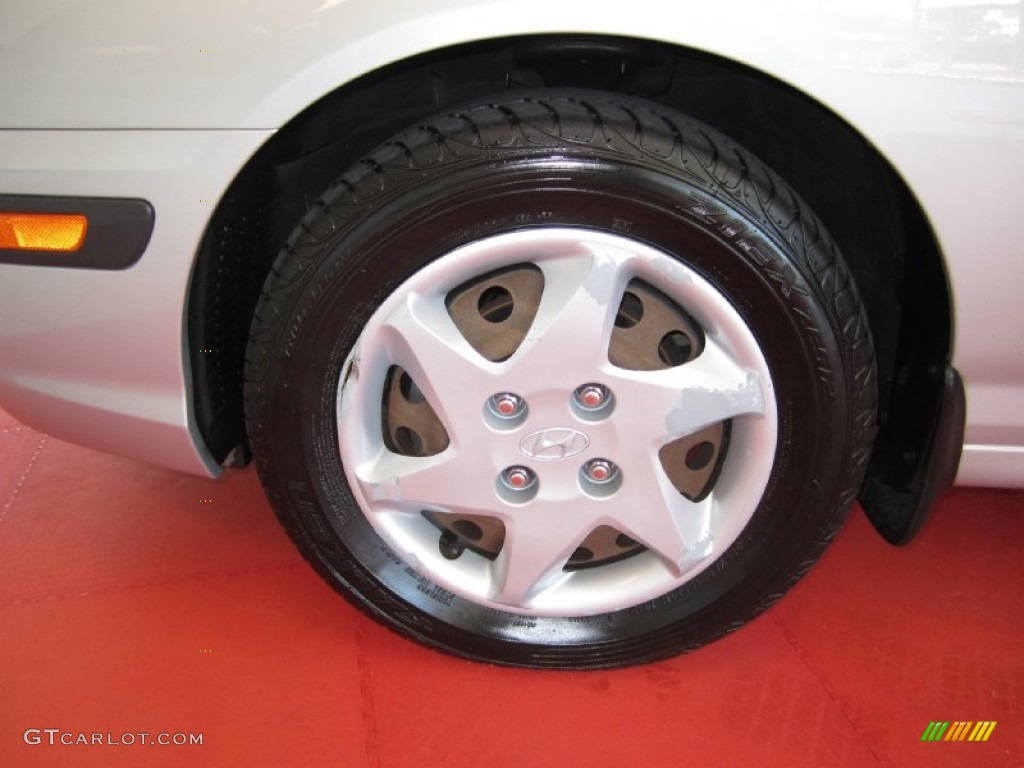 2006 Elantra GLS Hatchback - Sterling Silver / Gray photo #7