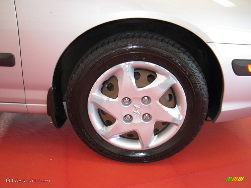 2006 Elantra GLS Hatchback - Sterling Silver / Gray photo #8