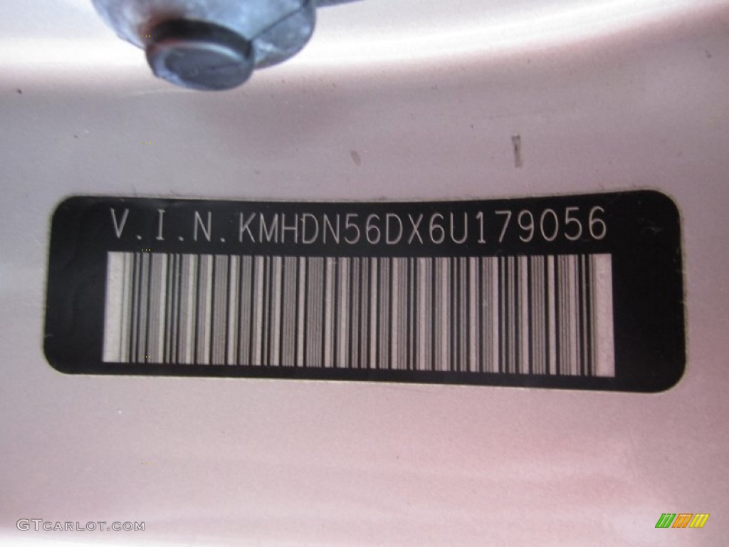 2006 Elantra GLS Hatchback - Sterling Silver / Gray photo #17