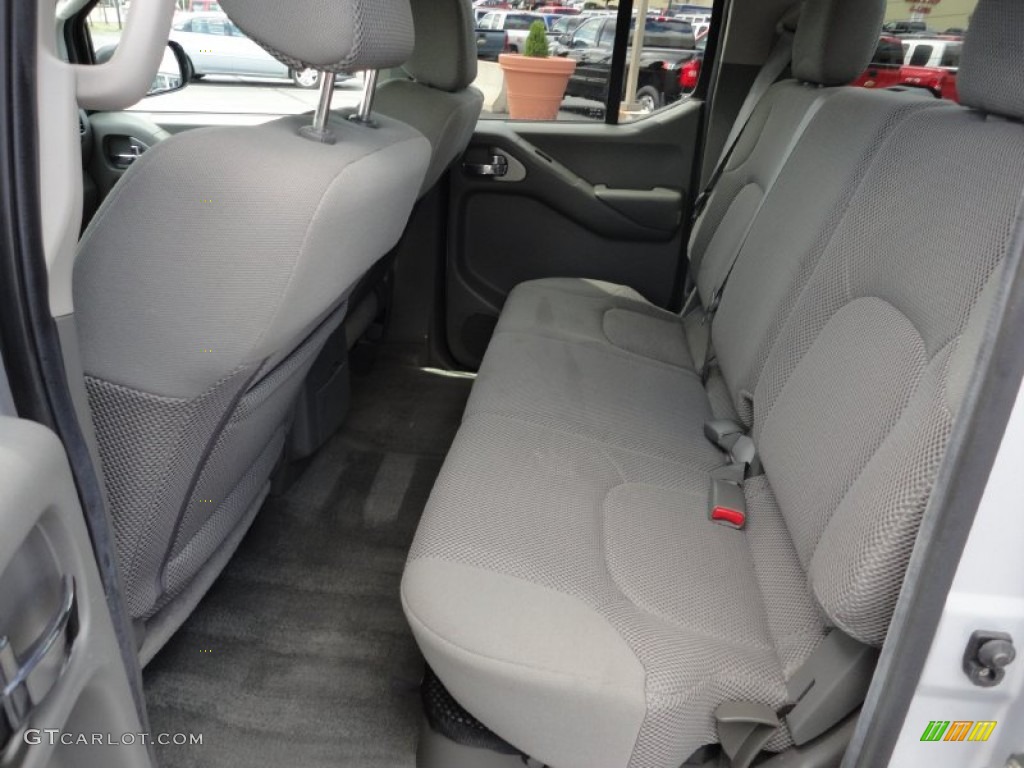Steel Interior 2009 Nissan Frontier SE Crew Cab 4x4 Photo #52864935