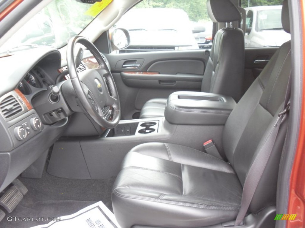 Ebony Interior 2007 Chevrolet Avalanche LT 4WD Photo #52865091