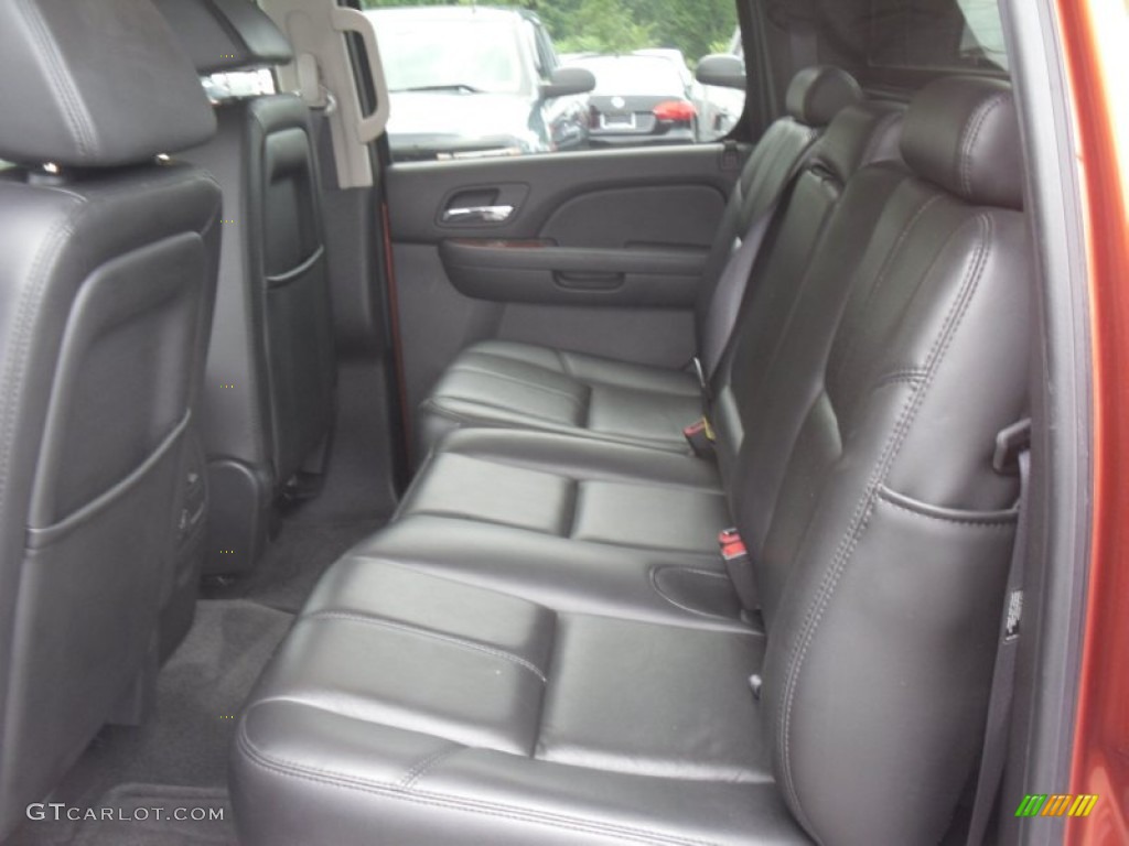 Ebony Interior 2007 Chevrolet Avalanche LT 4WD Photo #52865100