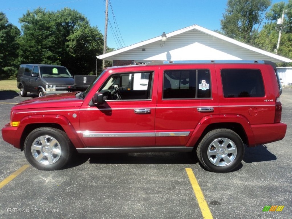 Inferno Red Pearl Jeep Commander