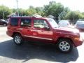 2006 Inferno Red Pearl Jeep Commander Limited 4x4  photo #2