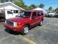 2006 Inferno Red Pearl Jeep Commander Limited 4x4  photo #5