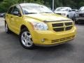 2007 Solar Yellow Dodge Caliber SXT  photo #1