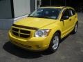 2007 Solar Yellow Dodge Caliber SXT  photo #2