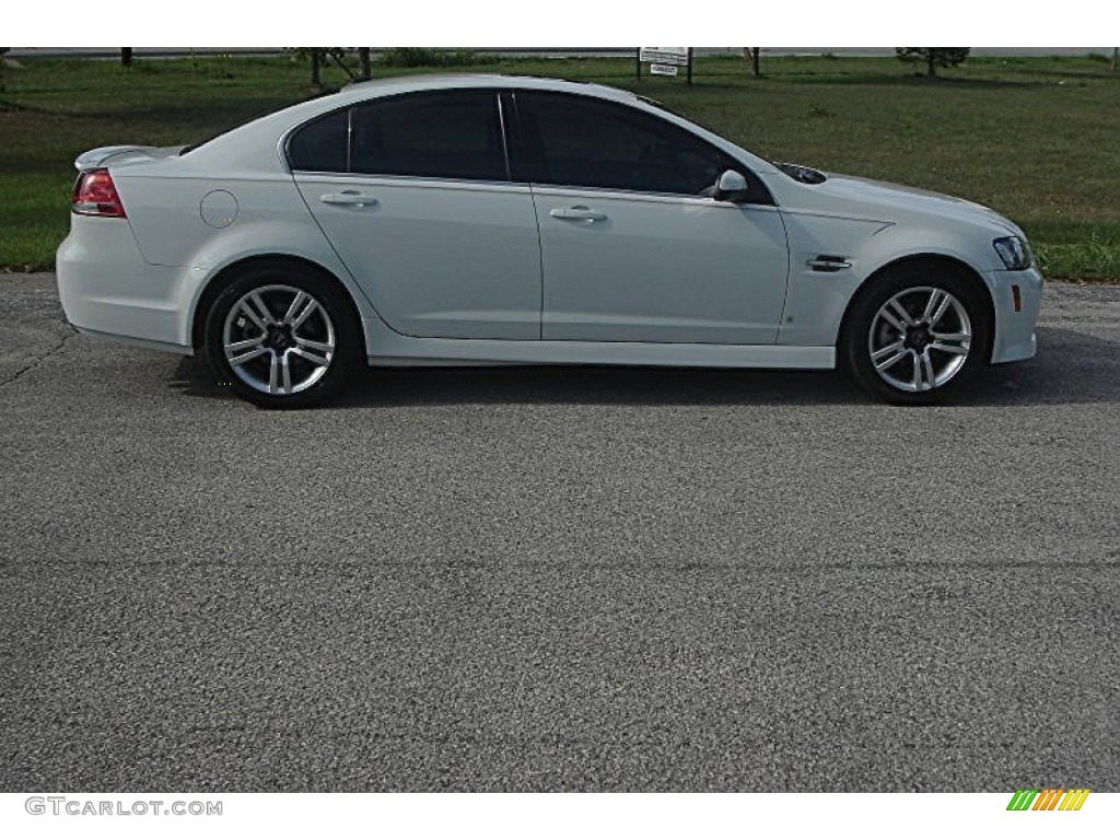 2009 G8 Sedan - White Hot / Onyx photo #2