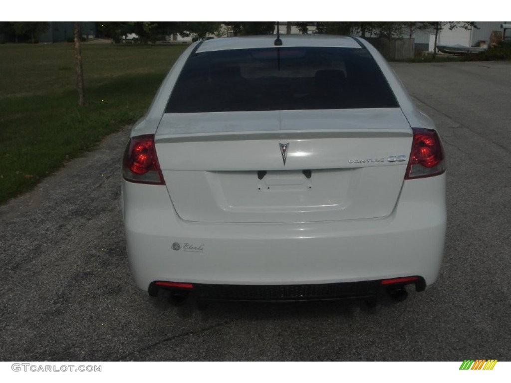 2009 G8 Sedan - White Hot / Onyx photo #4