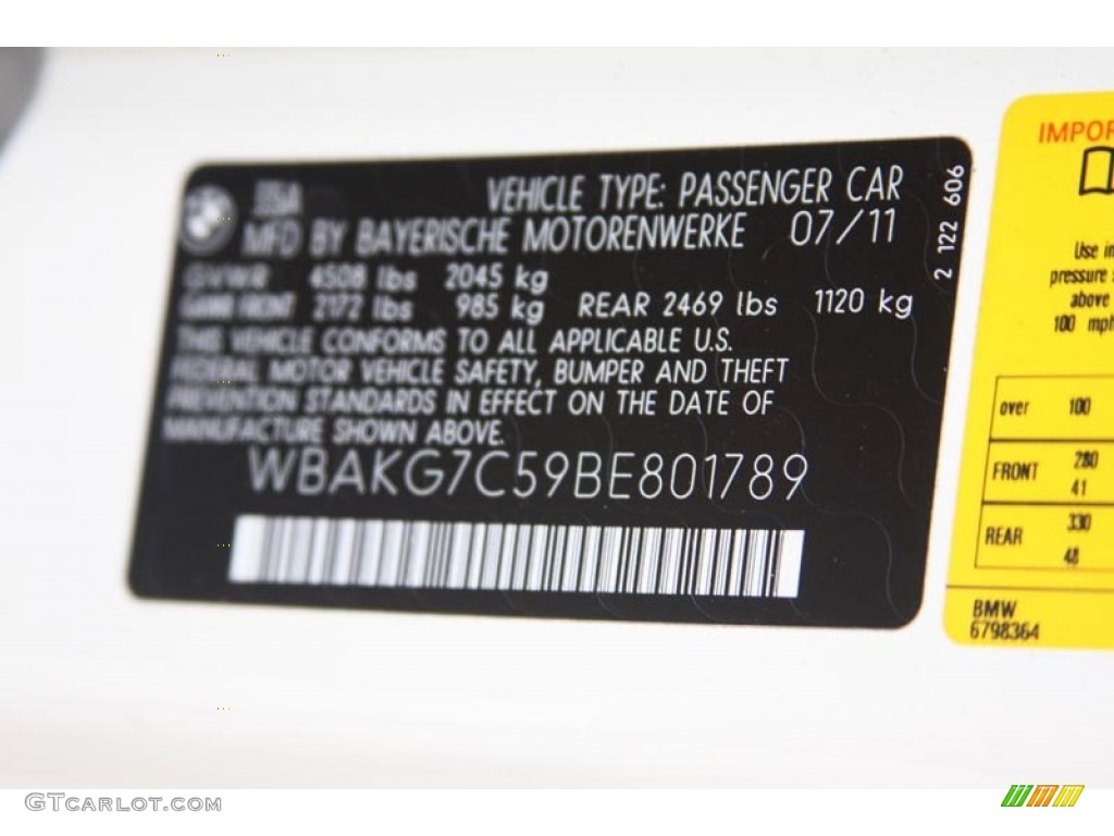 2011 3 Series 335i Coupe - Alpine White / Saddle Brown Dakota Leather photo #7