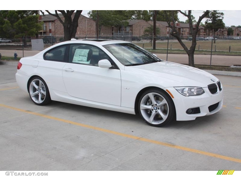 2011 3 Series 335i Coupe - Alpine White / Saddle Brown Dakota Leather photo #8