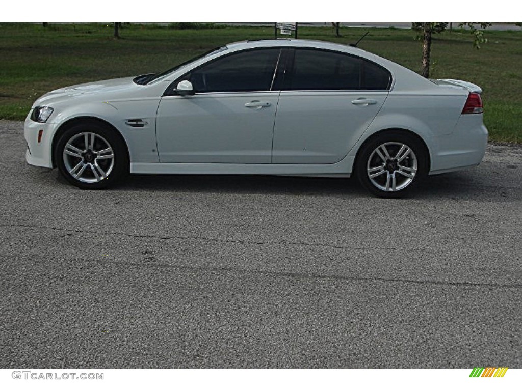 2009 G8 Sedan - White Hot / Onyx photo #38