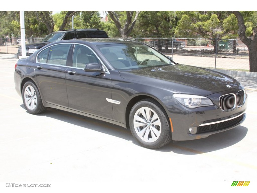 Dark Graphite Metallic 2012 BMW 7 Series 740i Sedan Exterior Photo #52867851