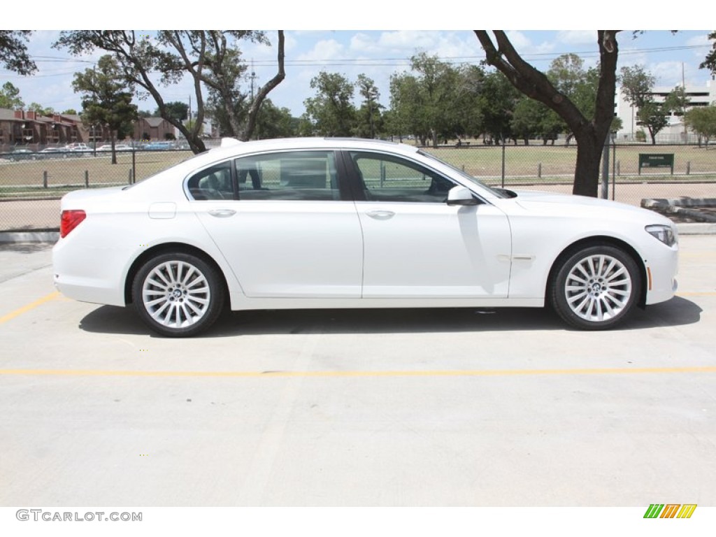 2012 7 Series 750Li Sedan - Alpine White / Oyster photo #2