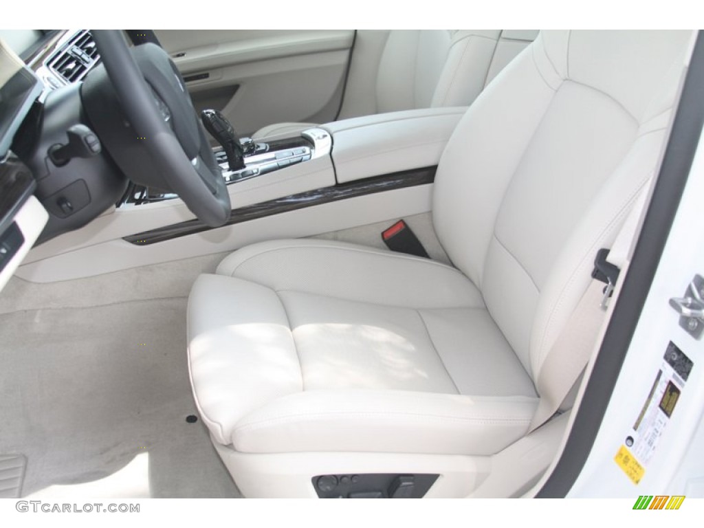 2012 7 Series 750Li Sedan - Alpine White / Oyster photo #5