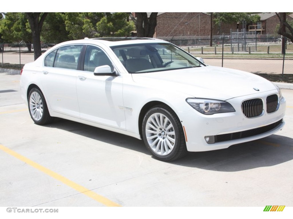 2012 7 Series 750Li Sedan - Alpine White / Oyster photo #8