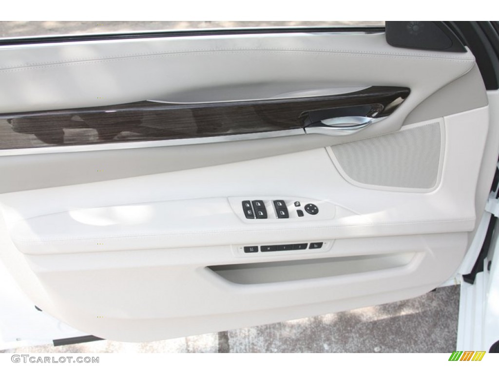 2012 7 Series 750Li Sedan - Alpine White / Oyster photo #13
